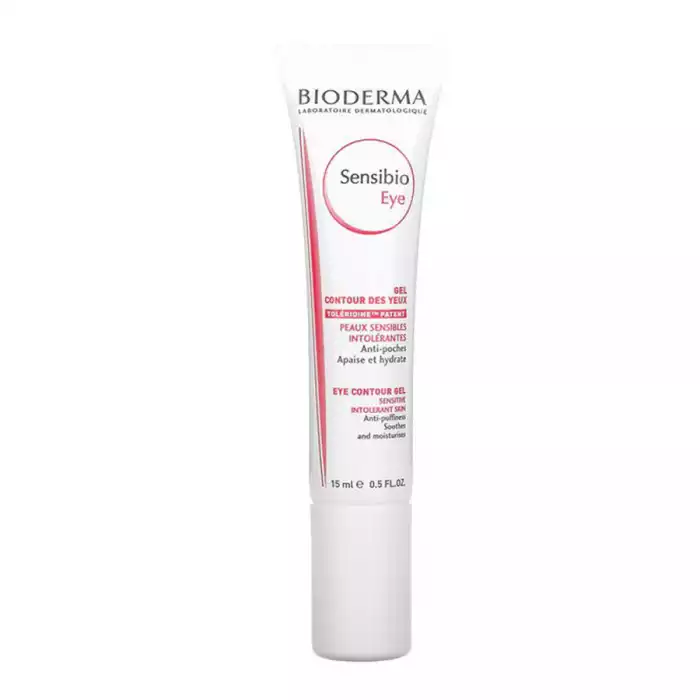 Reawaken your eyes tired appearance with the Sensibio Gel Eye Contour from Bioderma. Complete with an active hyaluronic acid formula, this eye cream is designed to reduce the appearance of wrinkles and crows feet for a | Veela Beauty Reawaken your eyes tired appearance with the Sensibio Gel