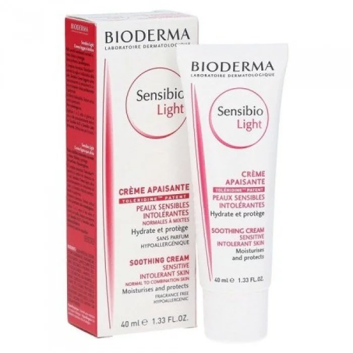 Bioderma Sensibio Light is suitable to moisturize sensitive