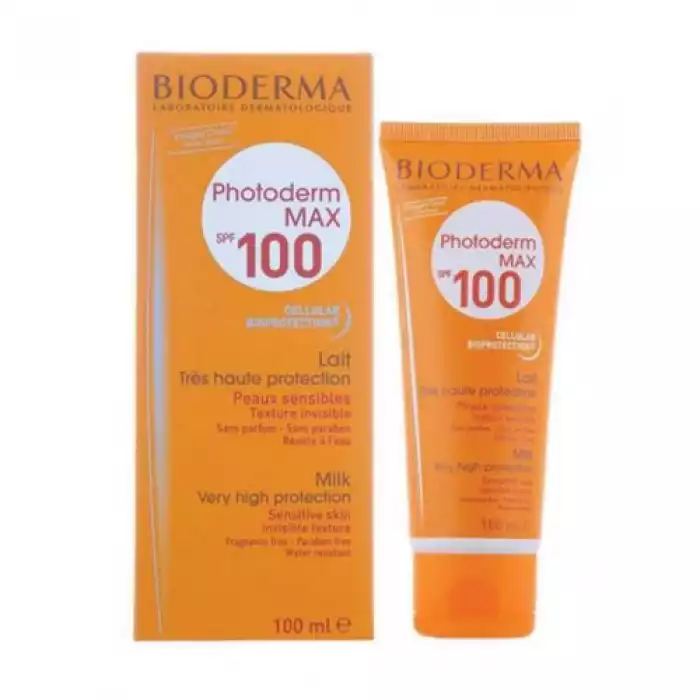 يوفر Bioderma Photoderm Max Lait SPF 100 حماية