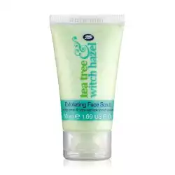 Boots Tea Tree And Witch Hazel Exfoliating Face Scrub 150