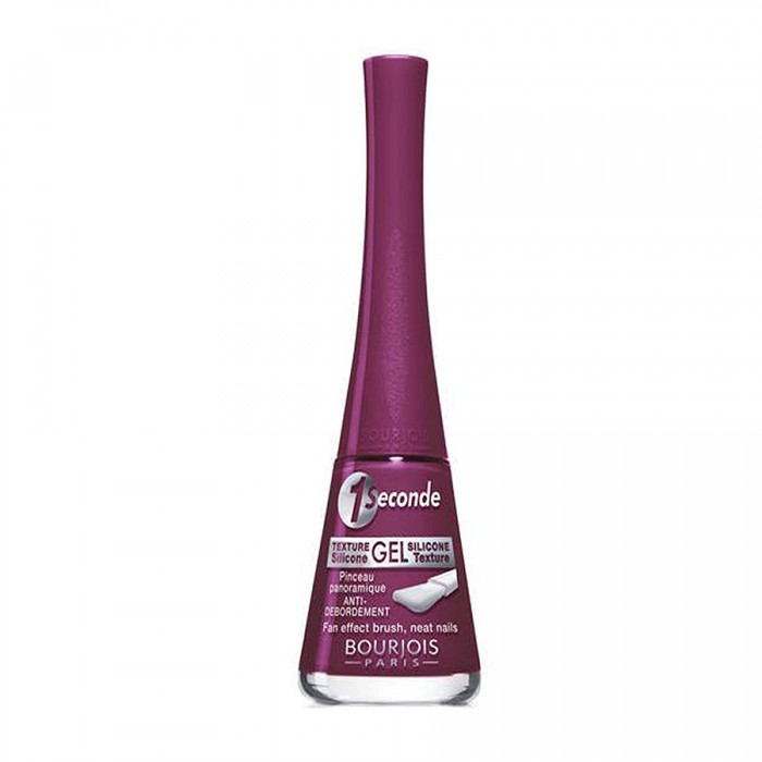 Bourjois 1 Seconde Nail Polish 46 Berry Important Person
It gives your nails that salon smooth finish in 1 second thanks to its gel texture.
Its one-coat gel formula, enriched with silicon gives nails the perfect curve a | Veela Beauty Bourjois 1 Seconde Nail Polish 46 Berry Important Person
It