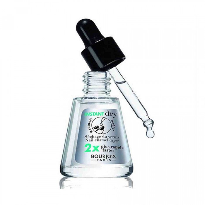 Bourjois Instant Dry Nail Drops Nail Polish
Super quick drying oil drops making nail polish dry twice as fast.
Enhanced by cotton oil to nourish nails and cuticles.
Vaporous silicone and volatile solvent accelerate the d | Veela Beauty Bourjois Instant Dry Nail Drops Nail Polish
Super quick