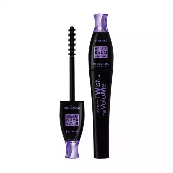 Defined length. Oversize volume. 2 in 1 Transformable brush Spread teeth brush position lengthens and separates the lashes Closed teeth brush position volumises and intensifies the lashes Intensely black form | Veela Beauty Defined length | فييلا بيوتي