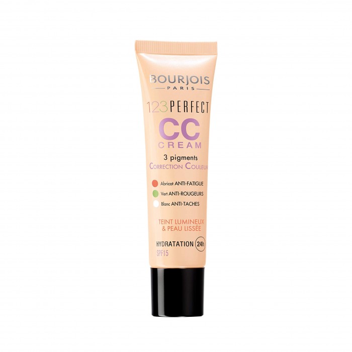 Bourjois 123 Perfect CC Cream SPF15 34 Bronze 30ml
Correct and perfect your complexion with Bourjois 123 Perfect Colour Correcting cream. Its 3 colour correcting pigments give a fresh and luminous result with SPF 15 an | Veela Beauty Bourjois 123 Perfect CC Cream SPF15 34 Bronze 30ml
Correct