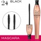 Bourjois Twist Extreme Fiber Mascara Black - Easy to apply and comfortable to use - Gives your lashes a beautiful look - Ideal size to put in your bag | Veela Beauty Bourjois Twist Extreme Fiber Mascara Black Eyes | Veela Beauty