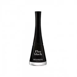 Bourjois 1 Seconde Nail Polish 06 Play Black |Veela Beauty