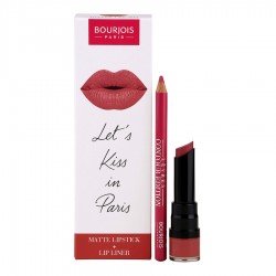 Bourjois Rouge Velvet  Hyppink Chic Lip Kit 2pcs |Veela