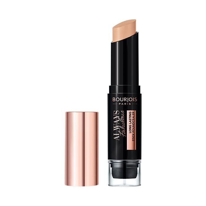 With Always Fabulous Long-lasting Stick Foundcealer from Bourjois, you can have it all. It gives super concealer coverage, depth and pigmentation of makeup. The airy and velvety composition has a light texture tha | Veela Beauty With Always Fabulous Long-lasting Stick Foundcealer from