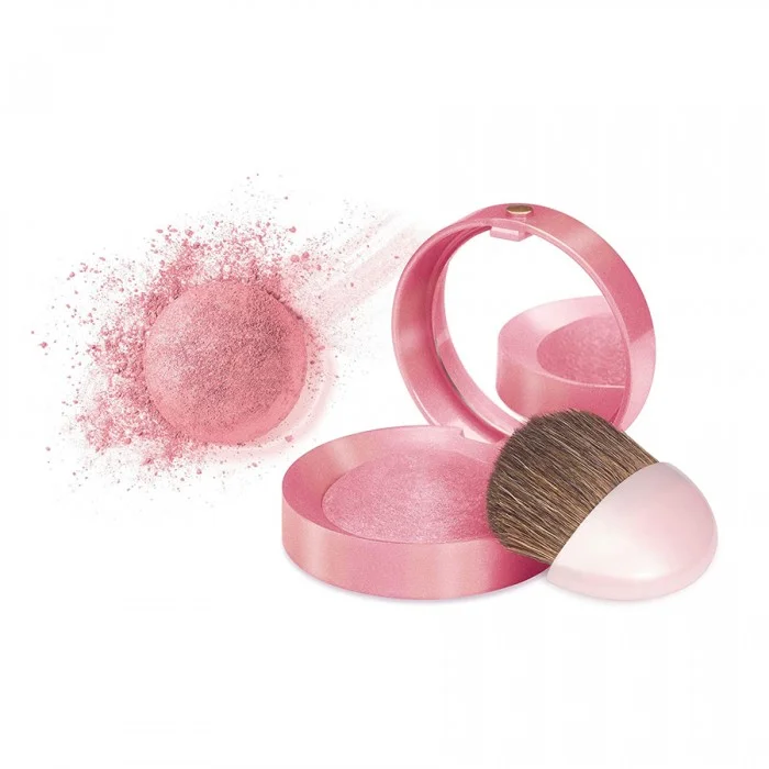 Built-in mirror and brush For a healthy blush Baked technology formula ensures that the blush impeccably blends with the skin Resistant to breakage thanks to the manufacturing process With a beautiful, sensual rose s | Veela Beauty | فييلا بيوتي