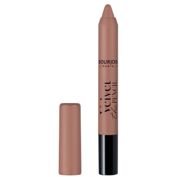 Bourjois Velvet The Pencil provides lips with high-impact colour and a flawless matte finish, in one stroke. Its 2-in-1 formula holds for up to 8 hours and provides lips with vibrant colour for a look that is truly you | Veela Beauty Bourjois Velvet The Pencil provides lips with high-impact colour and a flawless matte finish, in one stroke | Veela Beauty