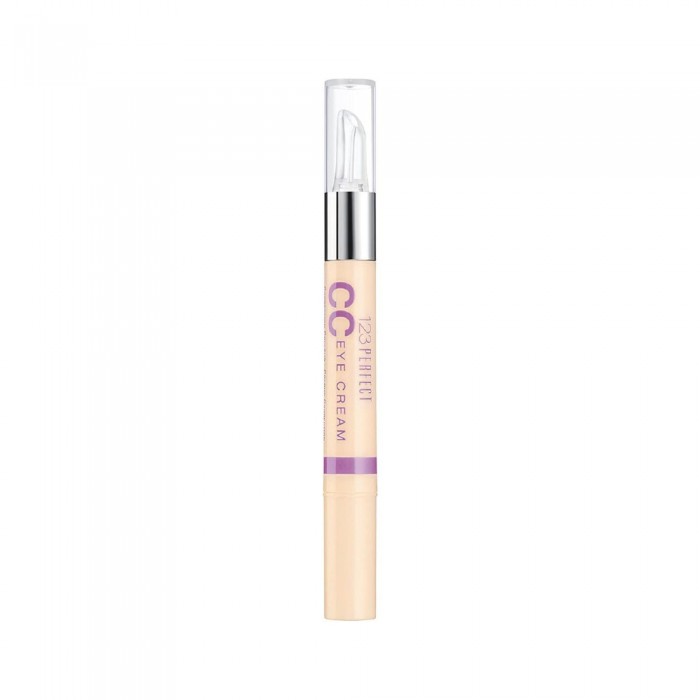 Bourjois 123 Perfect Cc Eye Cream Concealer 23 Beige Dore
The skincare action of an eye cream the colour correction of a concealer. Its multi-care formula and its smoothing silicon applicato.
Camouflages imperfections a | Veela Beauty Bourjois 123 Perfect Cc Eye Cream Concealer 23 Beige