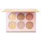 Bourjois Noha Highlight Palette -Light Catching Face Palette Of 6 Beautiful Shades Which Amplify The Glow -Shades Included: Soleil, Eclat, Sunset, Lumpier, Moonlight And le -Fine Powder Texture Enriched With Pearls Feels | Veela Beauty Bourjois Noha Highlight Palette | فييلا بيوتي
