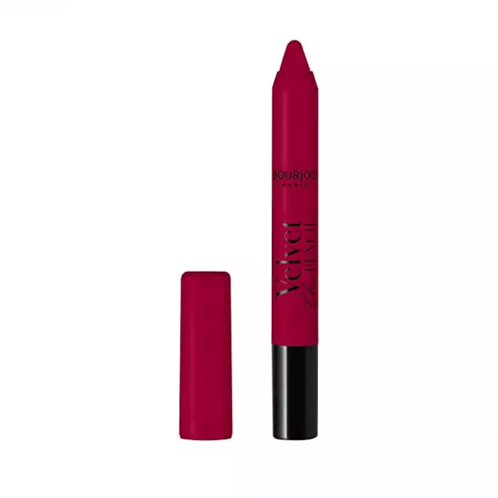 Bourjois Velvet The Pencil provides lips with high-impact colour and a flawless matte finish, in one stroke. Its 2-in-1 formula holds for up to 8 hours and provides lips with vibrant colour for a look that is truly you | Veela Beauty Bourjois Velvet The Pencil provides lips with high-impact