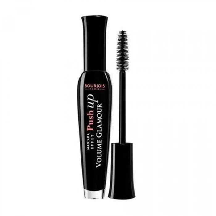 Flaunt your curves Volume Glamour Push Up Mascara from Bourjois creates intense volume and irresistible curl. The unique formula contains innovative ingredients that deliver a clump-free, voluptuous effect that lasts. | Veela Beauty Flaunt your curves Volume Glamour Push Up Mascara from