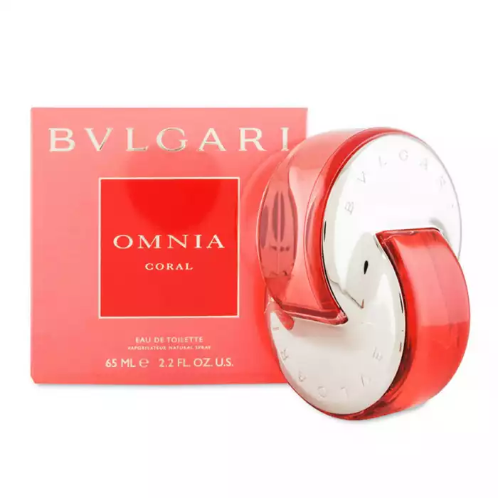 Omnia Coral (Eau de Toilette) is a perfume by Bvlgari The fragrance was released in 2012. Suitable for Spring & Summer , recommended for Daily wear & work The scent is floral-fruity. Omnia Coral by Bvlgari Perfume. Luxur | Veela Beauty Omnia Coral (Eau de Toilette) is a perfume by Bvlgari The