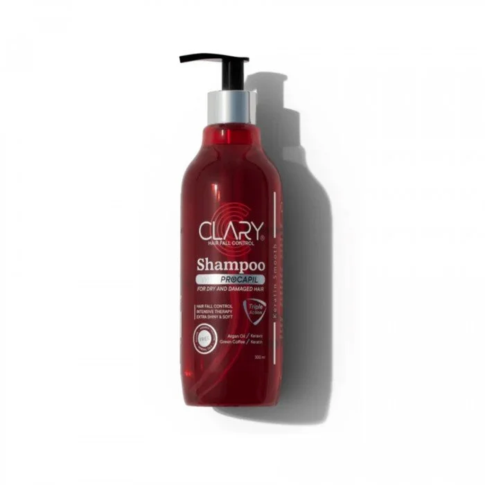 Clary Shampoo 300 ml
Product Overview: Clary Hair Shampoo is enriched with Procapil, a key active ingredient that helps reduce