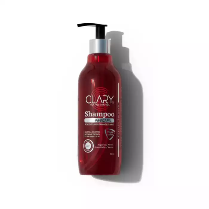 Clary Shampoo 300 ml
Product Overview: Clary Hair Shampoo is enriched with Procapil, a key active ingredient that helps reduce Clary Shampoo 300 ml
Product Overview: Clary Hair Shampoo is enriched with Procapil, a key active ingredient that helps reduce