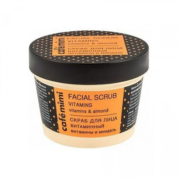Cafe Mimi Face Scrub Facial Mask With Vitamins and almond | Cafe Mimi Face Scrub Facial Mask With Vitamins and almond |