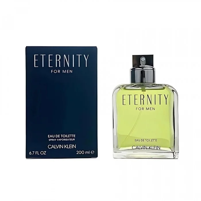 Calvin Klein Eternity Eau De Toilette For Men 200Ml Eternity For Men Is Sensitive Yet Masculine, Strong Yet Refined.