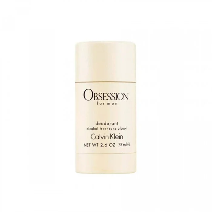 Calvin Klein Obsession Deodorant Stick For Men 75g
Calvin Calvin Klein Obsession Deodorant Stick For Men 75g
Calvin