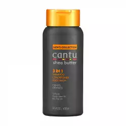Cantu Men's 3in1 Shampoo Conditioner & Body Wash 400ml