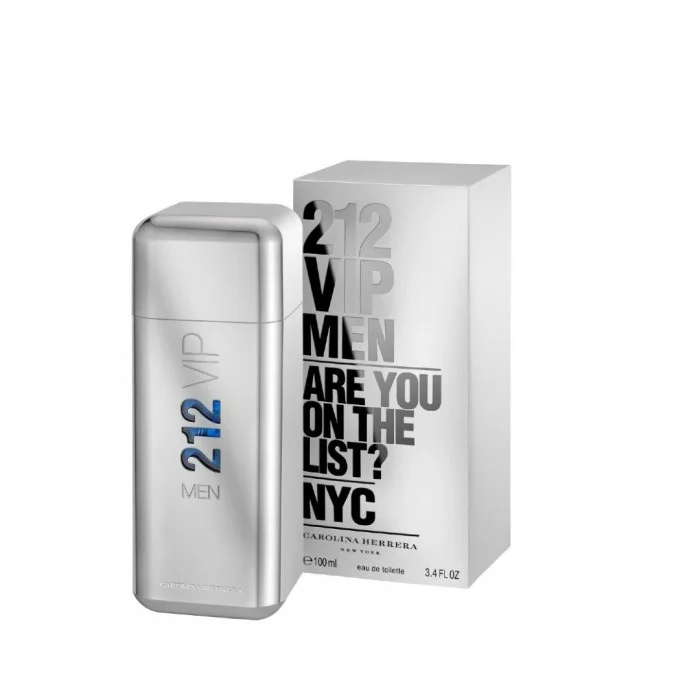 Carolina Herrera 212 Vip Men Eau De Toilette Is An Oriental Woody Fragrance That Features Contrasting Notes In Order To Create A Statement Fragrance, Inspired By The Style Of The New York Party Elite. The Perfume Opens W | Veela Beauty Carolina Herrera 212 Vip Men Eau De Toilette Is An