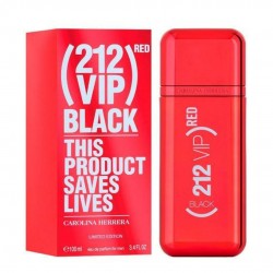 Carolina Herrera 212 Vip Red Black Eau De Pafrum For Men