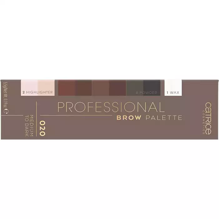 Catrice Professional Brow Palette 020 Medium To Dark 55g | Catrice Professional Brow Palette 020 Medium To Dark 55g |