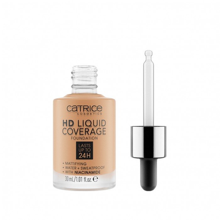 Catrice HD Liquid Coverage Foundation 46 Camel Beige | Catrice HD Liquid Coverage Foundation 46 Camel Beige |