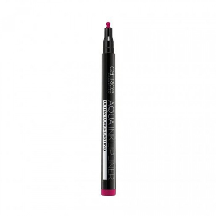 The Aqua Ink Lip liner distributes the innovative, water-based texture via a ball applicator to accurately outline the lips. When the formula is absorbed, it leaves a tinting effect that colors the lips in semi-permanent | Veela Beauty The Aqua Ink Lip liner distributes the innovative