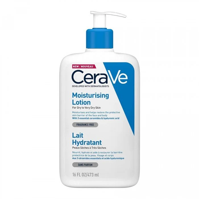 Cerave Moisturising Lotion For Dry To Vey Dry Skin 473mlMoisturizes and helps restore the skin’s protective barrier.Lightweight and non-greasy.Non-comedogenic, oil-free and fragrance-free.Cerave Daily Moisturizing Lo | Veela Beauty Cerave Moisturising Lotion For Dry To Vey Dry Skin