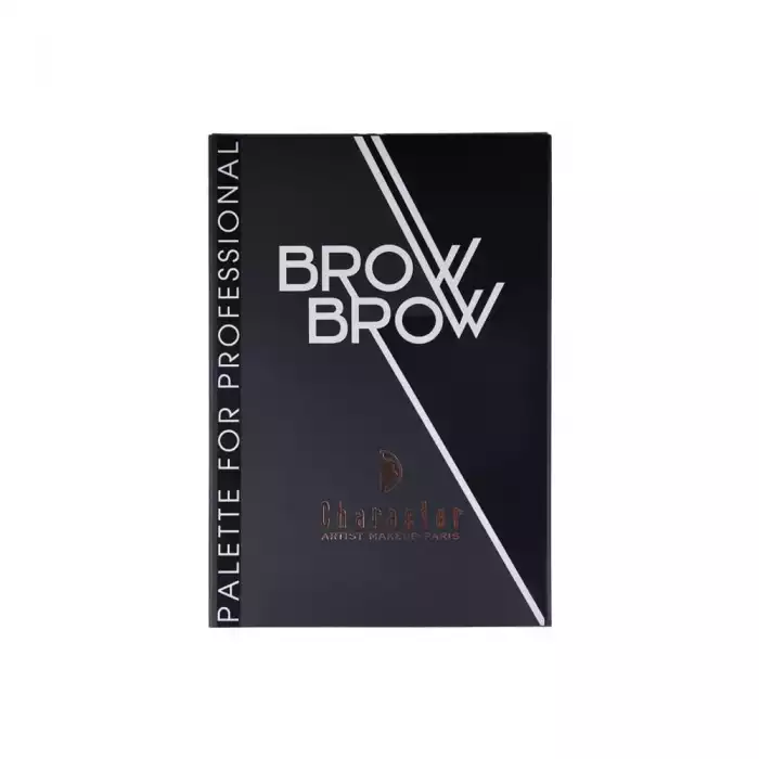 This versatile brow palette features one powder-based brow shade, one powder highlighting shade for the brow bone, and one brow wax to groom brows. Perfect for a completed and defined brow look | Veela Beauty This versatile brow palette features one powder-based brow