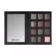 This versatile brow palette features one powder-based brow shade, one powder highlighting shade for the brow bone, and one brow wax to groom brows. Perfect for a completed and defined brow look | Veela Beauty This versatile brow palette features one powder-based brow