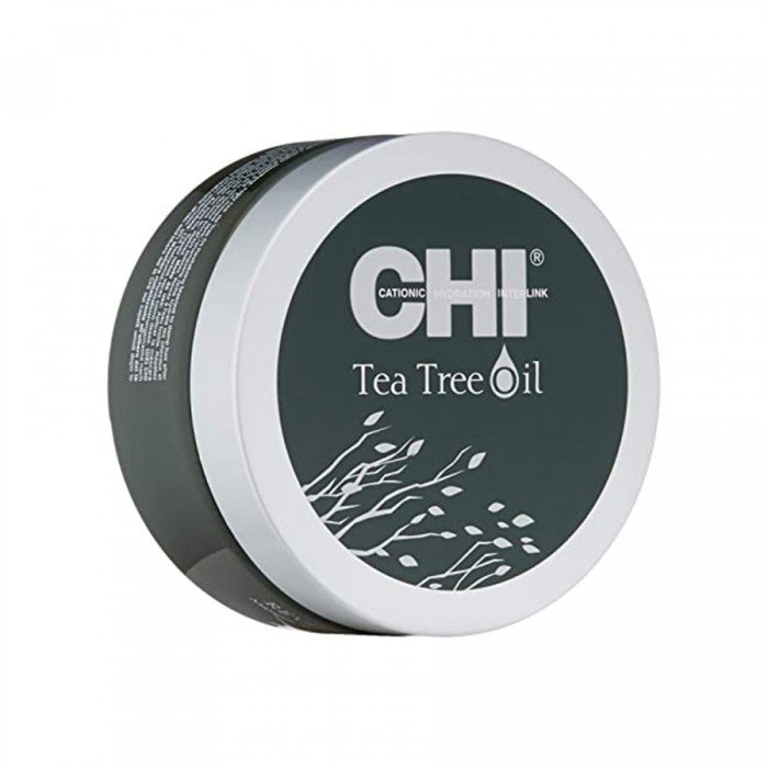 Rich conditioning masque that intensely moisturizes and adds vitality to the hair. How to Use
Apply CHI Tea Tree Oil Revitalizing Masque to damp hair after shampooing from mid hair shaft to ends. Rinse with cool water. | Veela Beauty Rich conditioning masque that intensely moisturizes and