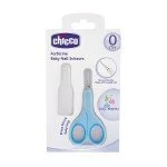 Chicco Baby Short Blade Scissors Blue 0 Month