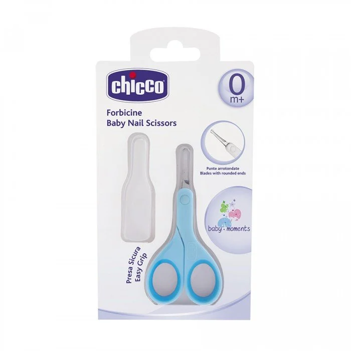 Chicco Baby Short Blade Scissors Blue 0 Month
These baby