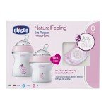 Chicco Natural Feeling First Gift Set 3 pcs