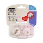 Chicco Physio Comfort Soother Soft 0-6 Months  2pcs