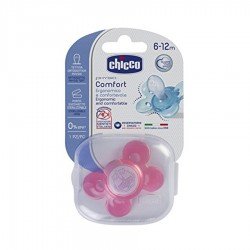 Chicco Physio Comfort Soother Soft 6-12 Months 1pcs |Veela