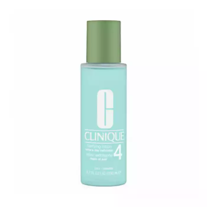 Clinique Clarifying Lotion 4 Combination-Oily Skin 200 Ml -Clinique’s Clarifying Lotion No 4 is step two of the Cliniques three Step Skin Care System. -Clinique’s dermatologist developed Clarifying Lotion as the engine | Veela Beauty Clinique Clarifying Lotion 4 Combination-Oily Skin 200 Ml |