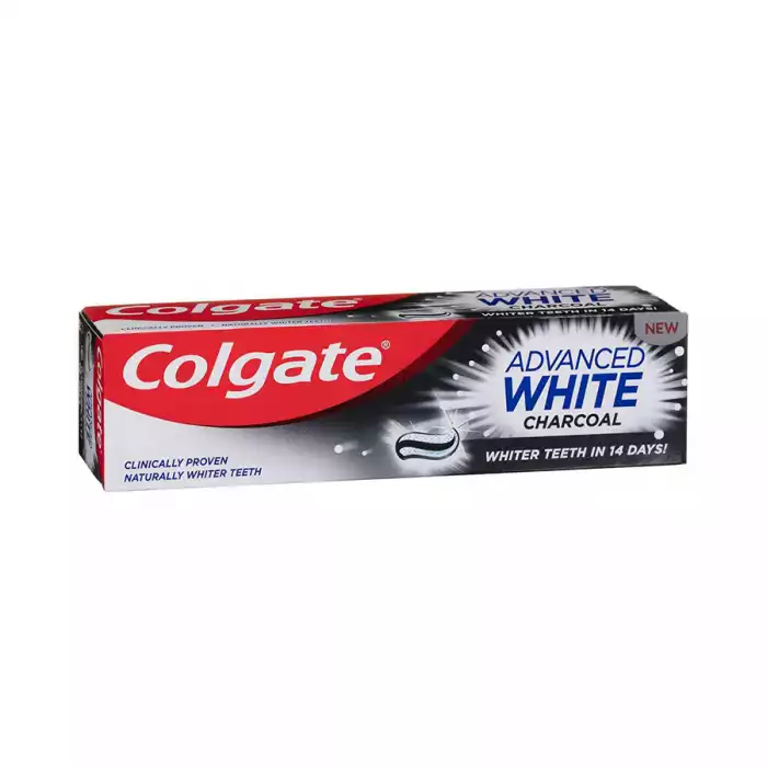 Colgate Advanced White Charcoal with Smartfoam and Colgate Advanced White Charcoal with Smartfoam and