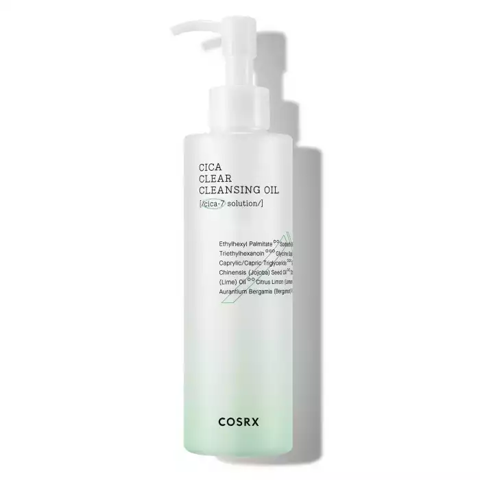 Cosrx Pure Fit Cica Clear Cleansing Oil is a plant-based Cosrx Pure Fit Cica Clear Cleansing Oil is a plant-based