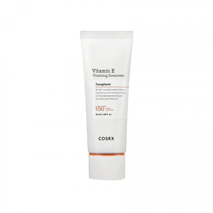 Cosrx Vitamin E Vitalizing Sunscreen 50ml
description This sunscreen offers strong and effective sun protection while Cosrx Vitamin E Vitalizing Sunscreen 50ml
description This sunscreen offers strong and effective sun protection while