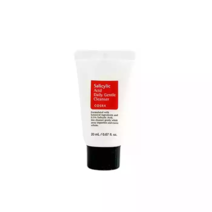 COSRX salicylic acid daily gentle cleanser 20ml descriptionTired of battling blemishes, excess oil, and clogged pores? COSRX salicylic acid daily gentle cleanser 20ml descriptionTired of battling blemishes, excess oil, and clogged pores?