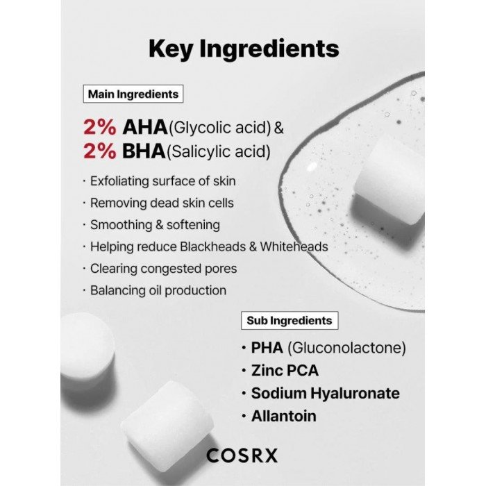 Cosrx The AHA 2 BHA 2 Blemish Treatment Serum 50g