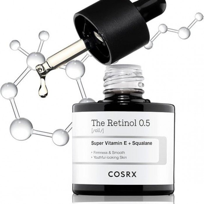 COSRX Retinol 0.5 Oil Anti-Aging with Vitamin E & Squalane