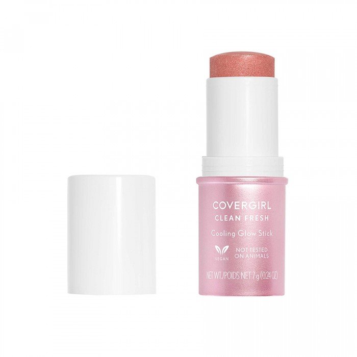 Get Your Glow On With Covergirl Clean Fresh Cooling Glow Stick. This Portable Shimmer Highlighter Instantly Cools Skin And Leaves It Looking Positively Radiant. | Veela Beauty Get Your Glow On With Covergirl Clean Fresh Cooling Glow