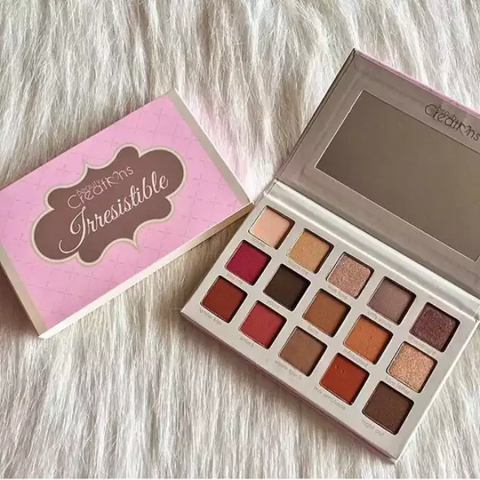 Inspired by the beautiful tones of florals. 6 blendable shades that compliment every skin tone. Create the perfect spring look. | Veela Beauty It is soft texture, contains 15 different shades, featuring