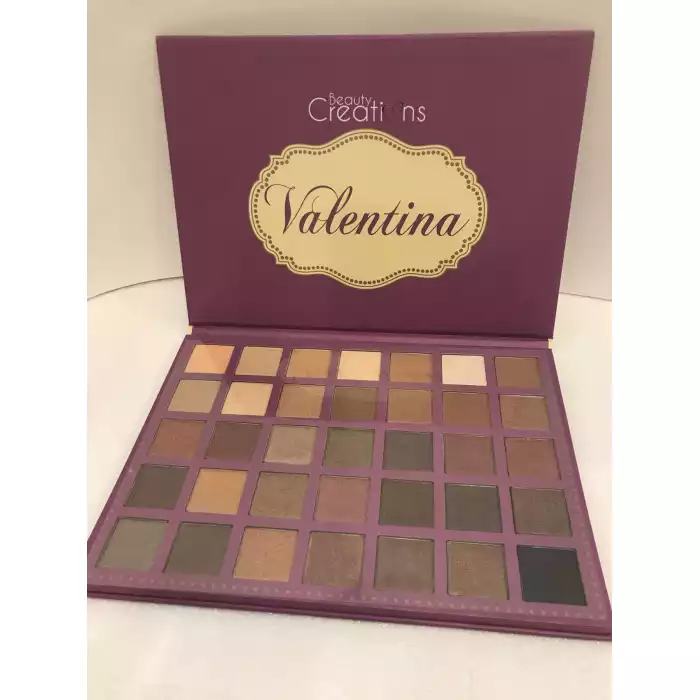 The Beauty Creations 35 Color Pro Palette comes with 35 matte and shimmer beautiful shades to enhance your natural beauty. | Veela Beauty soft texture, contains 35 different shades, is
