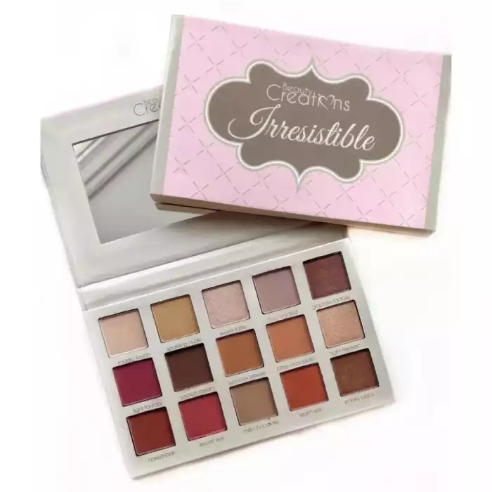 Inspired by the beautiful tones of florals. 6 blendable shades that compliment every skin tone. Create the perfect spring look. | Veela Beauty It is soft texture, contains 15 different shades, featuring